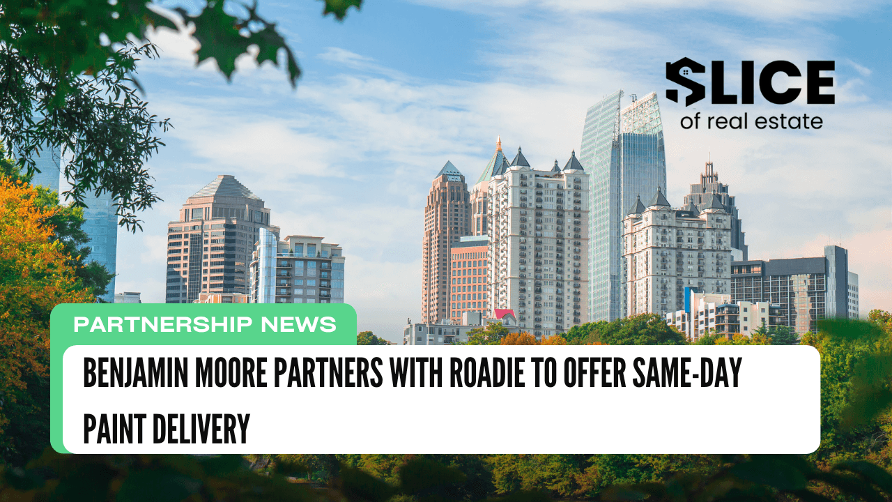 Benjamin Moore Partners with Roadie to Offer Same-Day Paint Delivery