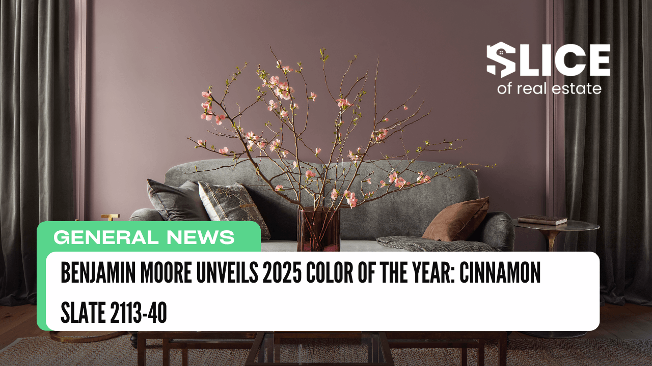 Benjamin Moore Unveils 2025 Color of the Year: Cinnamon Slate 2113-40