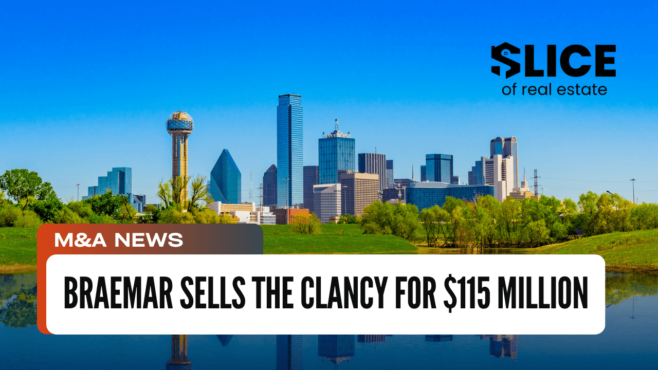 Braemar Sells The Clancy for $115 Million