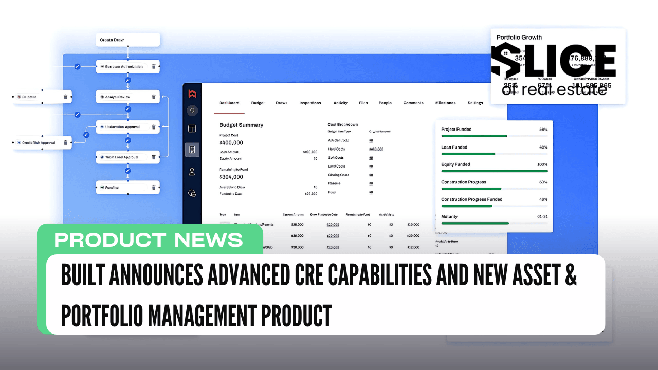 Built Announces Advanced CRE Capabilities and New Asset & Portfolio Management Product