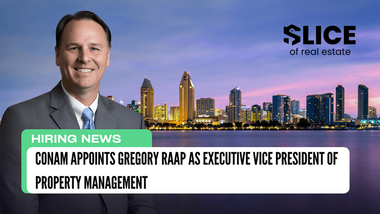 CONAM Appoints Gregory Raap as Executive Vice President of Property Management